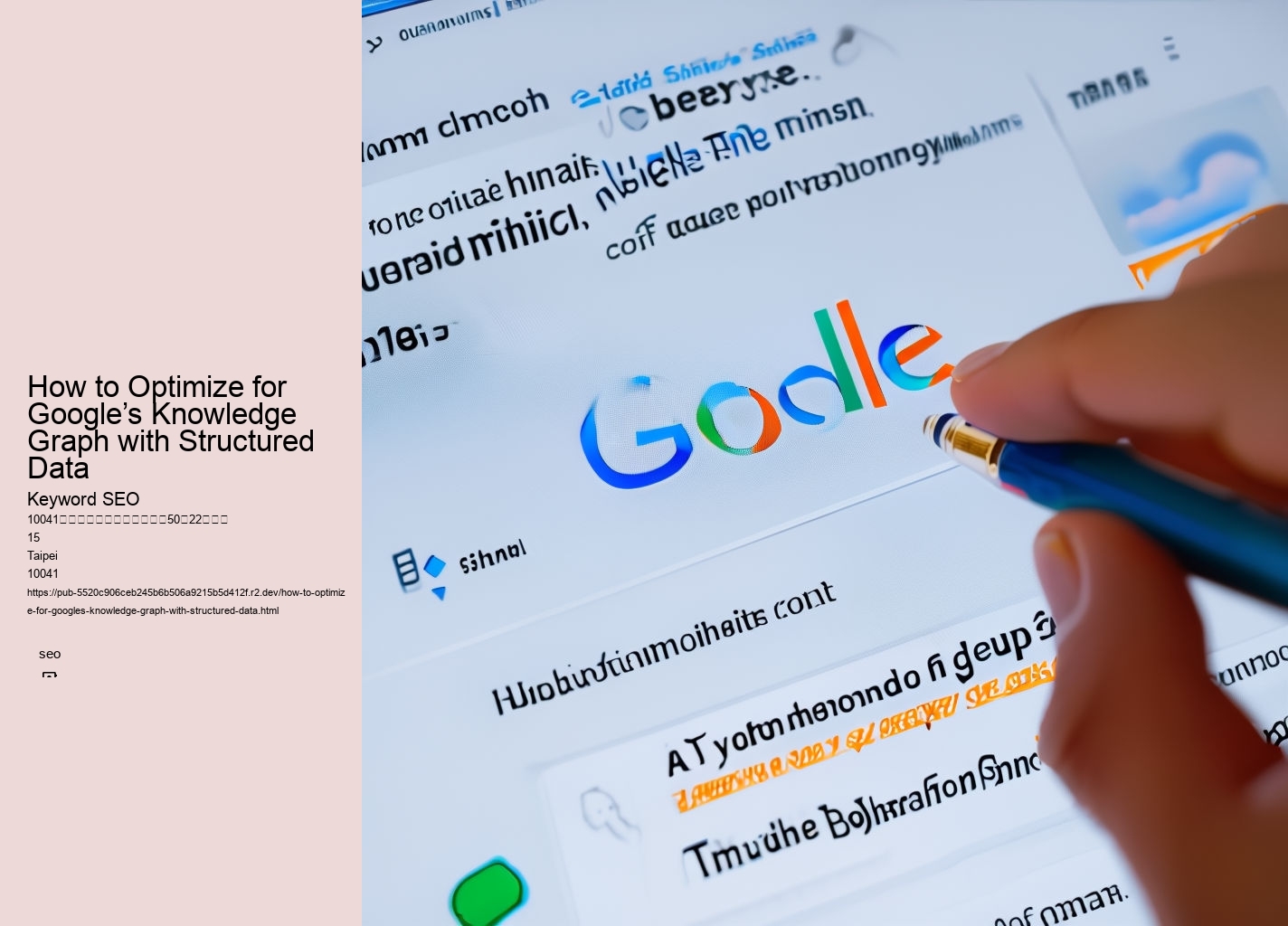 How to Optimize for Google’s Knowledge Graph with Structured Data