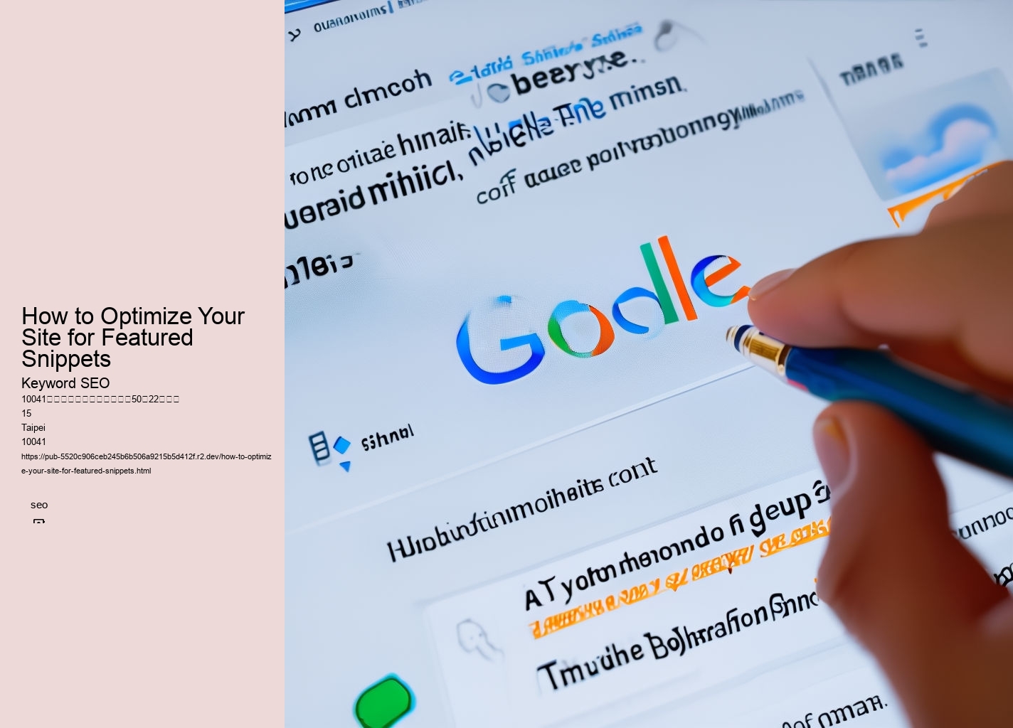 How to Optimize Your Site for Featured Snippets